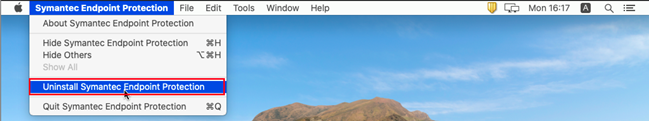 remove symantec endpoint protection mac